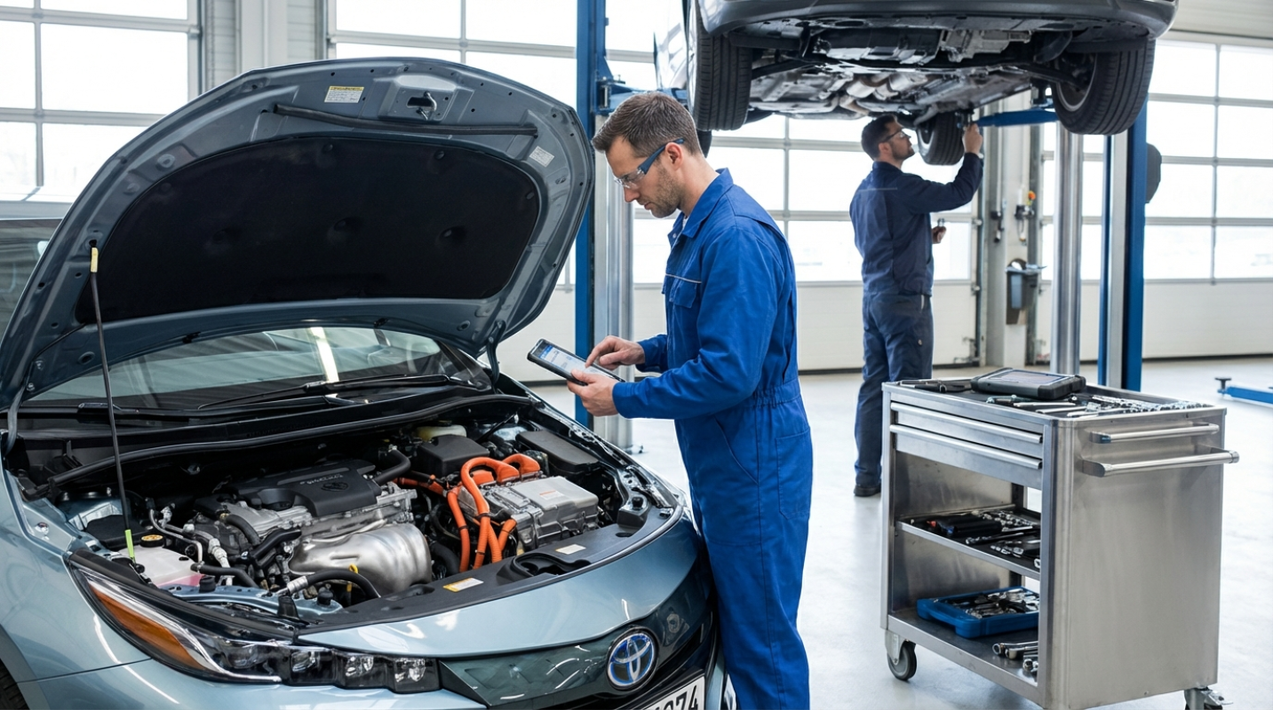 Hybrid Vehicle Service Differences