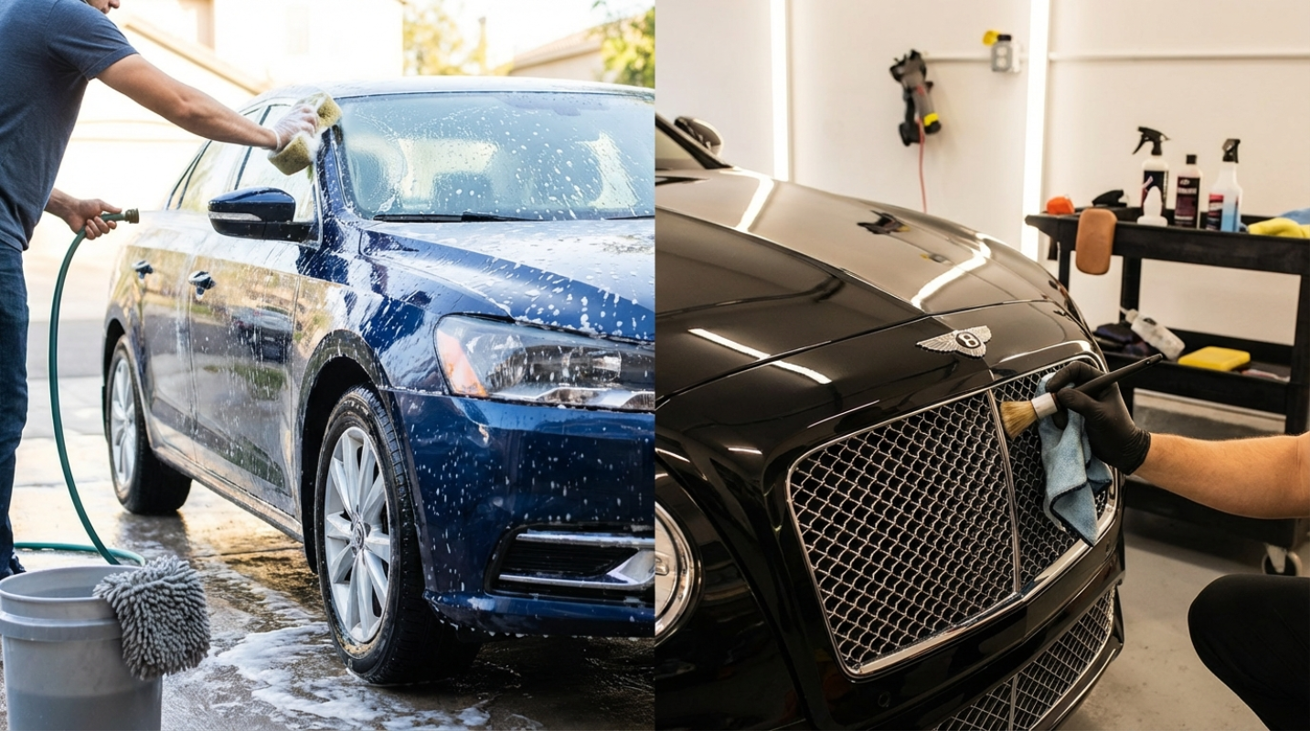 Detailing vs. Washing - What’s the Real Difference?